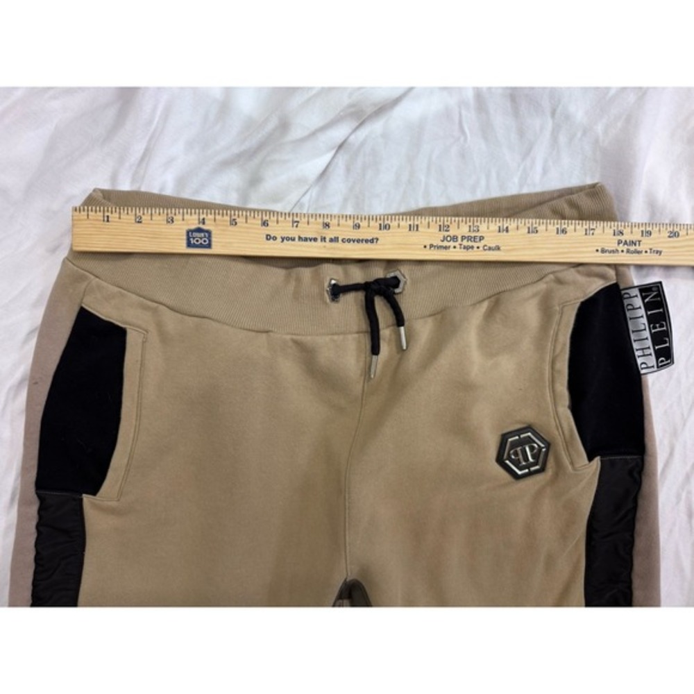 Men Philipp Plein Tan Black Convertible Sweatsuit Set Hardware Logo size XXXL - Picture 5 of 16